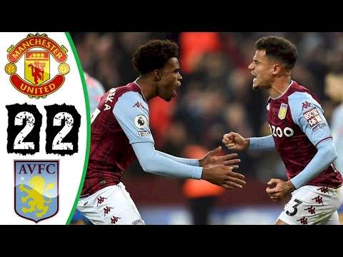 Aston Villa 2 - 2 Manchester Utd (Jan-15-2022) Premier League Highlights