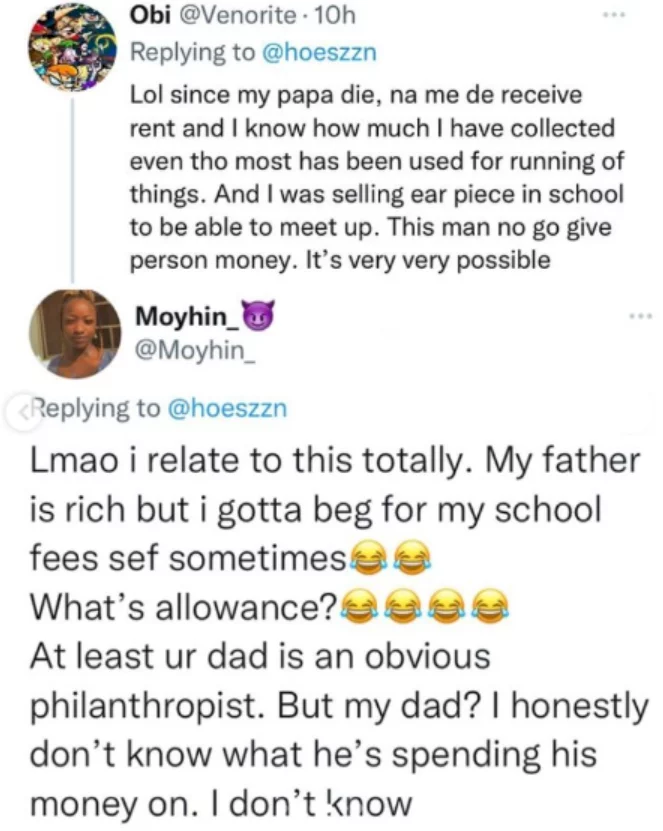 Nigerians with rich parents recount how they were left out of their parents