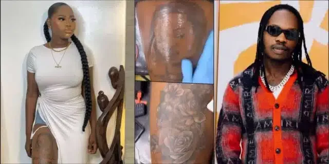 "I never wanted to sleep with Naira Marley" - Mandy Kiss clears air on why she drew artist's face on body