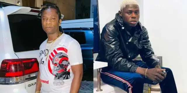 "Somebody come to my aid" - Old video of Speed Darlington begging for help surfaces after he called Mohbad 'weakling'