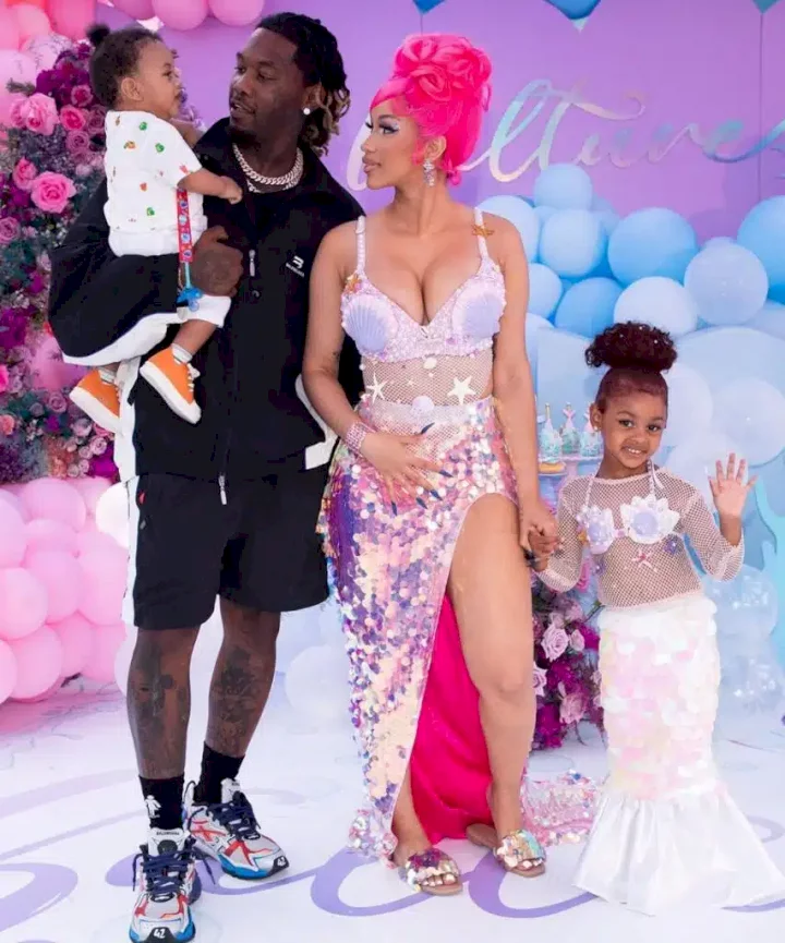 'My baby is so smart; I don't play about her education' - Cardi B boasts of daughter, Kulture's intelligence (Video)