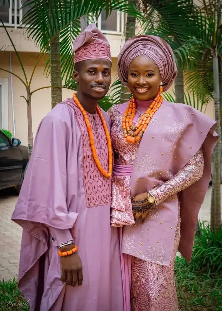 'We didn't click at first' - Nigerian lady shares love story as she weds boyfriend of 10 years