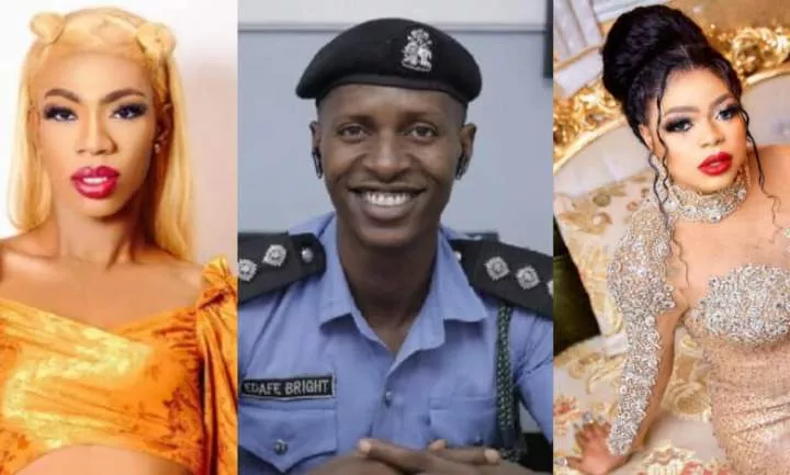 Delta Police PPRO reveals why Bobrisky and James Brown are 'still walking free'