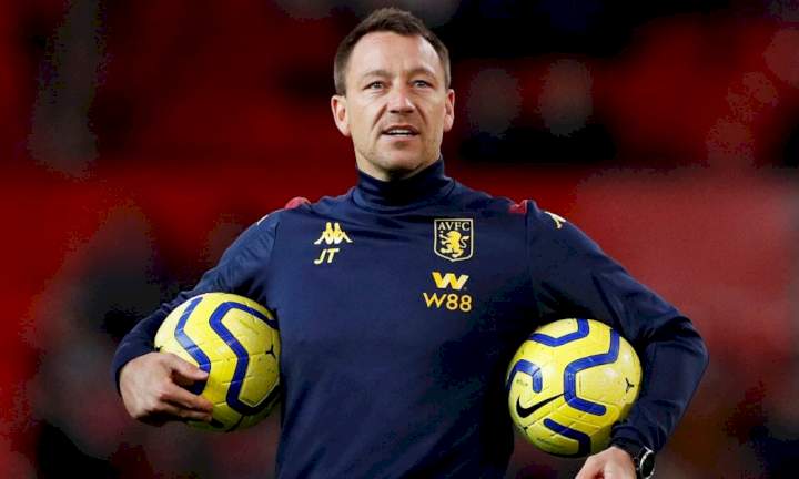 EPL: John Terry opens up on becoming Chelsea manager