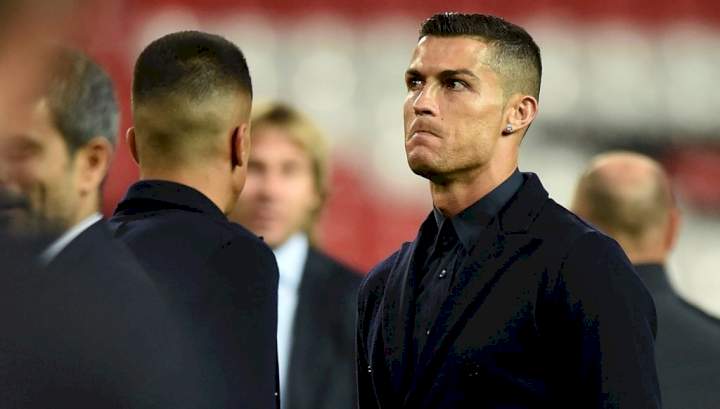 Ronaldo slammed for walking out on Allegri while addressing Juventus players