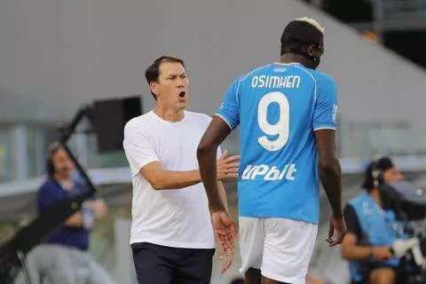 New Napoli boss unhappy with Osimhen performance despite two goals