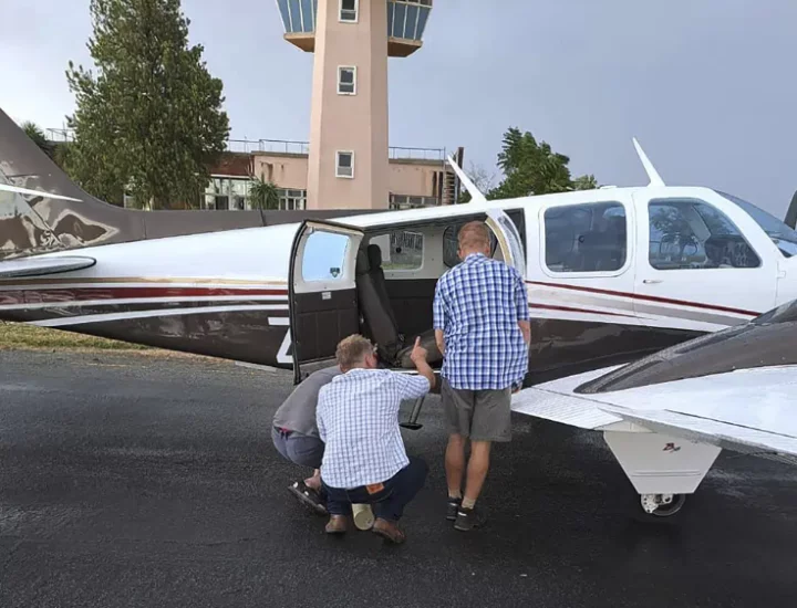 Pilot makes emergency landing after finding snake in cabin