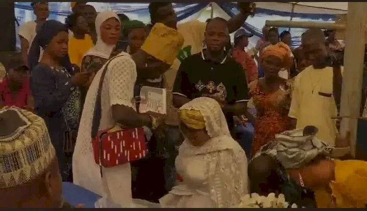 Double celebration as Portable weds baby mama, Zainab Badmus, conducts child's naming ceremony on same day (Video)