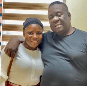 Moment Mr Ibu breaks down in tears on video call with newly married daughter [Video]