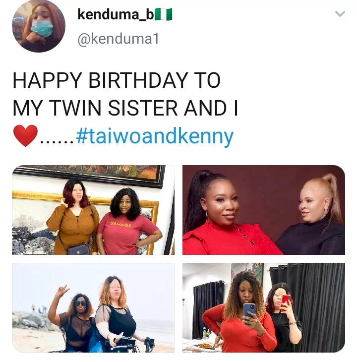 Nigerian twin sisters stir reactions online with beautiful birthday photos