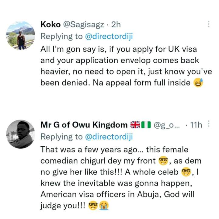 Nigerians share their experiences after being denied visas at different embassies