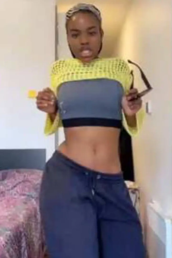 'Wen Rema scream 'see body o' na u hin get for mind' - Reactions as Nigerian Lady with tiny waist takes internet by storm as she dances to Rema's song 'charm' (Video)