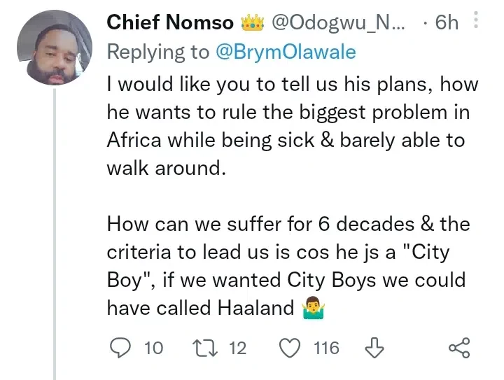 'Let a city boy be president for once; he's the one with a plan' - Brymo throws support behind Tinubu; gets grilled by netizens