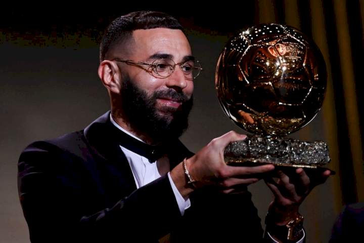 Ballon d'Or 2022: It wasn't easy - Benzema breaks silence after winning award