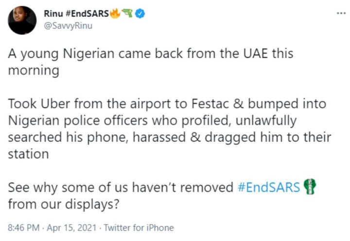 Dubai returnee laments after Police extorted N200K from him on his way from the airport