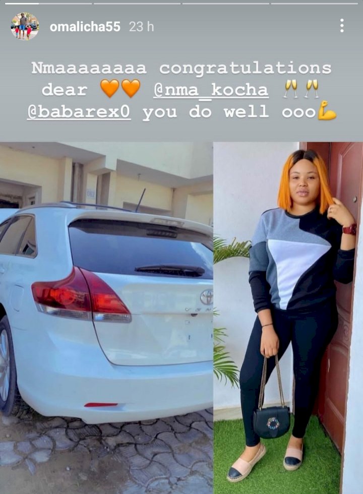 Actor, Nosa Rex gifts wife, Deborah a brand new Toyota Venza automobile