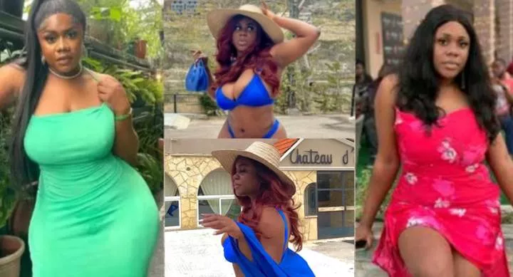 Skitmaker Ada Jesus under heavy criticism for posing in bikini on the streets (VIDEO)