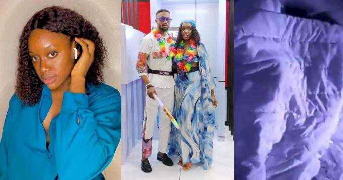 #BBNaija: "It's over, this won't work" - Daniella tells Dotun hours after they got cozy under the sheets (video)