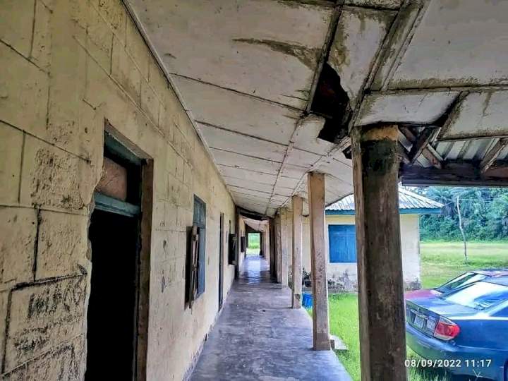 See the deplorable state of secondary school in Bayelsa community (photos)