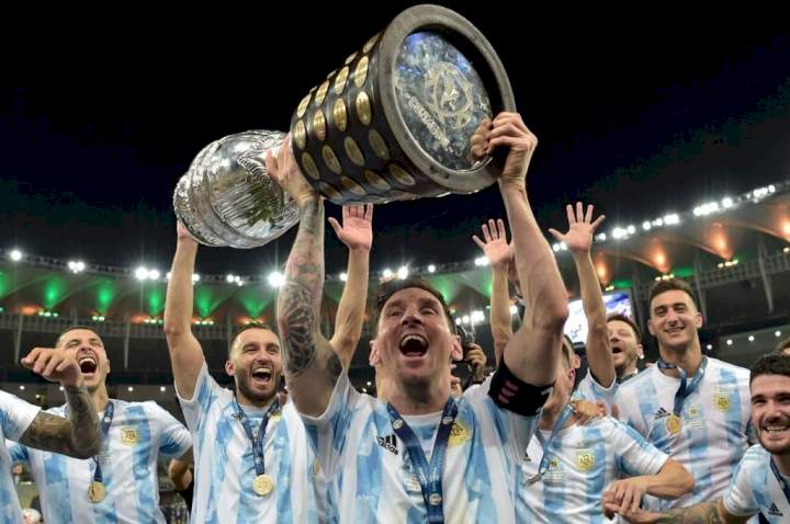 Messi dedicates Copa America triumph to Maradona