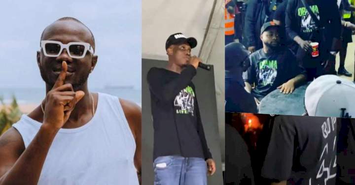 Davido, Zlatan Ibile and others attend candlelight service of Obama DMW (Video)