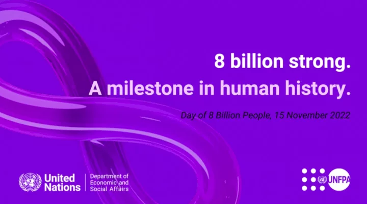 Milestone as world population hits 8 billion - United Nations