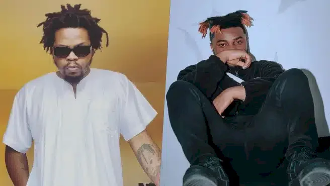 "He should be sent back" - Speculations as Olamide unveils new artiste, Senth (Video)
