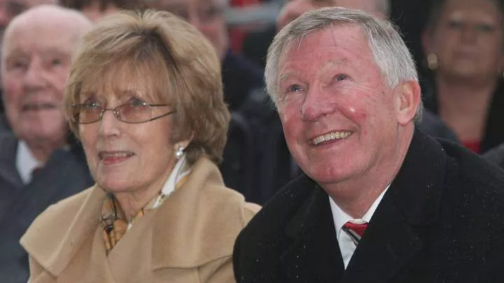 Heartbreak for former Man Utd manager Sir Alex Ferguson as wife Cathy dies aged 84