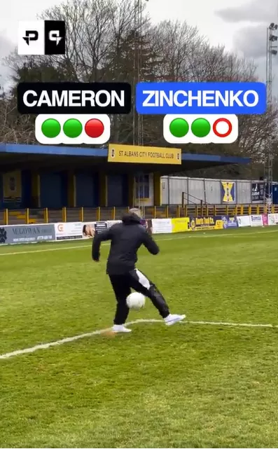 Oleksandr Zinchenko leaves Arsenal fans in disbelief after showing off incredible skills