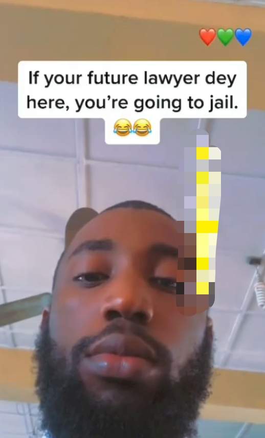 'If your future lawyer de here, you're going to jail' - Student reveals what law students do in class (Video)