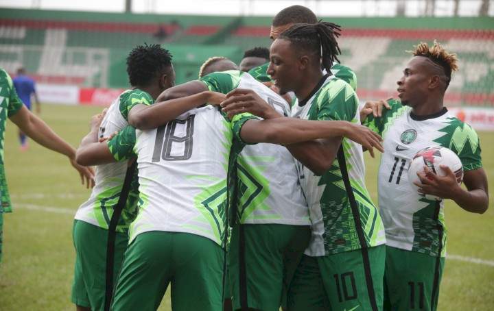 'Keep making Nigerians happy' - Buhari tells Super Eagles via video call ahead of Tunisia encounter