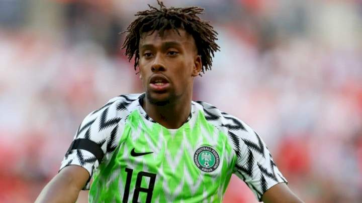 AFCON 2021: Iwobi banned for Nigeria's 2022 World Cup playoff against Ghana