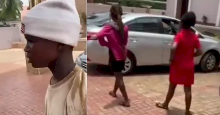 15-year-old boy accosted while trying to book a hotel room with teenage girls (Video)