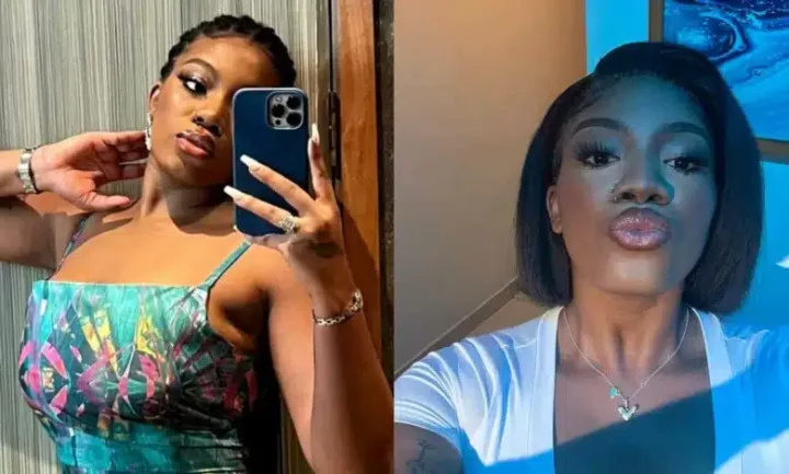 "Whitemoney has met my rich boyfriend of over one year" - Angel spills on relationship outside Biggie's house