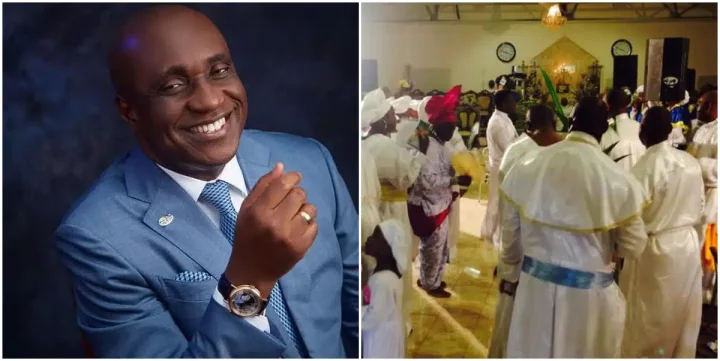'You're not a true man of God' - Celestial church fires back as Pastor Ibiyiomie