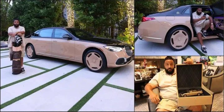 DJ Khaled joins Davido, acquires Mercedes-Maybach S-Class S680 By Virgil Abloh