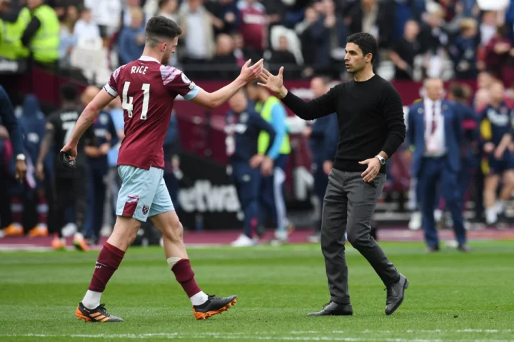 Arsenal confident of Declan Rice deal as they submit British-record £105m bid for West Ham captain