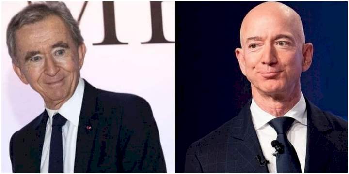 Bernard Arnault beats Jeff Bezos, becomes the richest man in the world