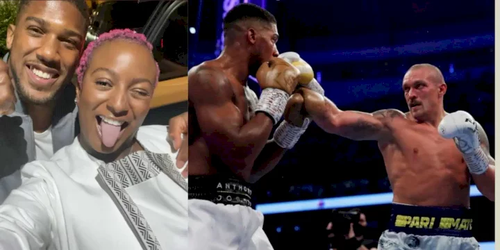 DJ Cuppy reacts to Anthony Joshua's loss to Usyk in heavyweight rematch;  send him a message