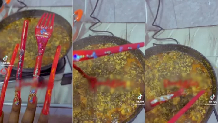 Slayqueen Reveals Her Creative Method Of Cooking For Her Husband (Video)