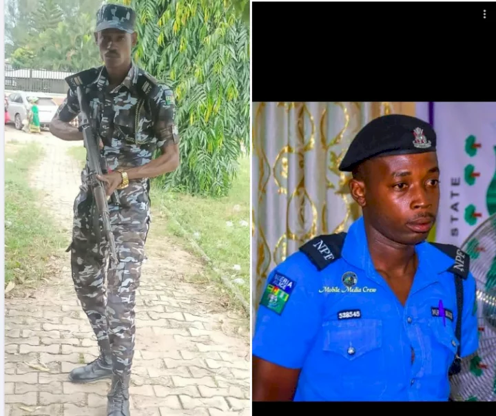 IGP Akali commends two police officers for laying an ambush against bandits and returning $800 