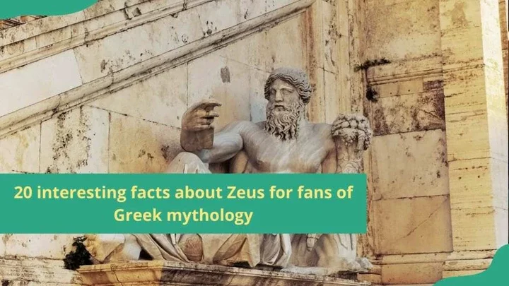 20 interesting facts about Zeus for fans of Greek mythology