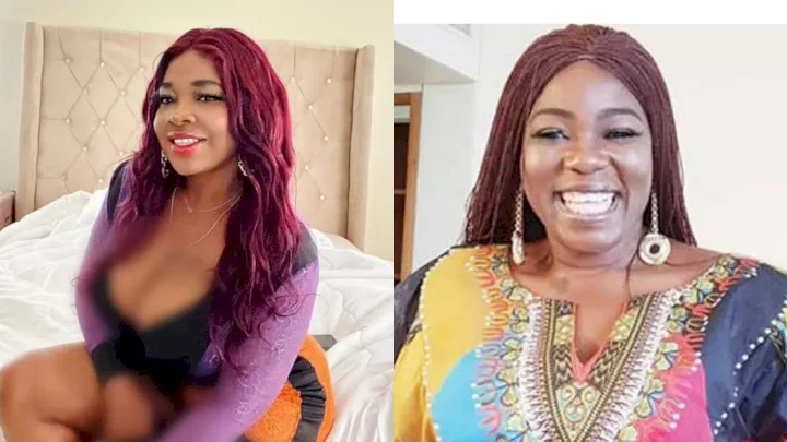 'They took her only child and now she's gone too' - Actress, Afrocandy makes shocking revelations following Ada Ameh's demise