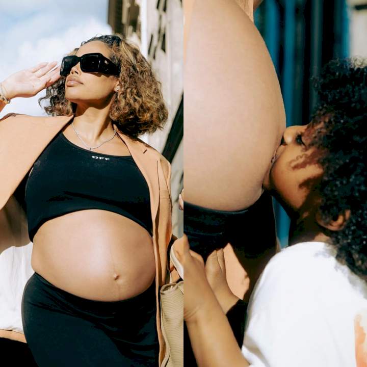 "God showed up and blessed us with another" - Wizkid's Partner Jada Pollock confirms Pregnancy