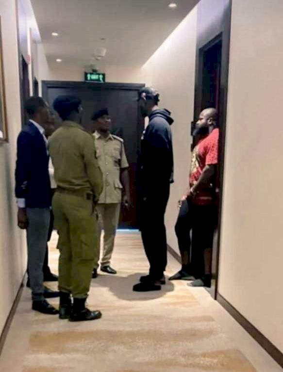 Singer Kizz Daniel arrested in Tanzania for not performing at his concert......watch video of him being escorted by the police