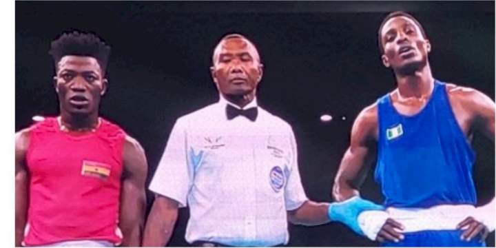 Commonwealth Games 2022: Team Nigeria's Benson floors Ghanaian opponent in boxing