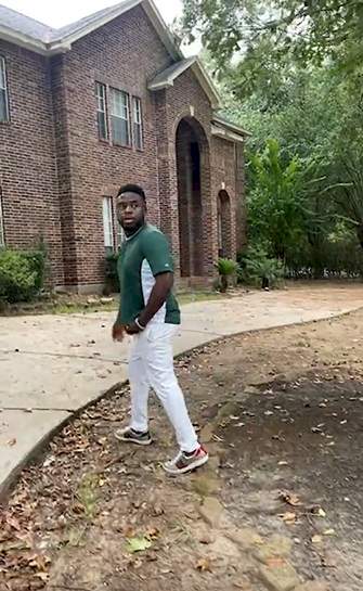 'Tag your politicians to come wash their money' - Samklef says as he shows off his 1st house in U.S (Video)