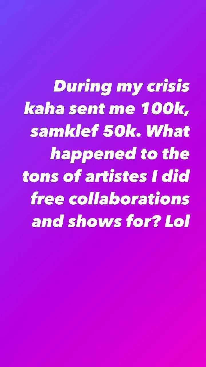 'They only remember you when you are trending' - Cynthia Morgan speaks on fake friendship in the music industry