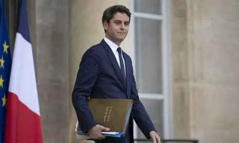 Emmanuel Macron appoints France's youngest and first openly gay prime minister aged 34