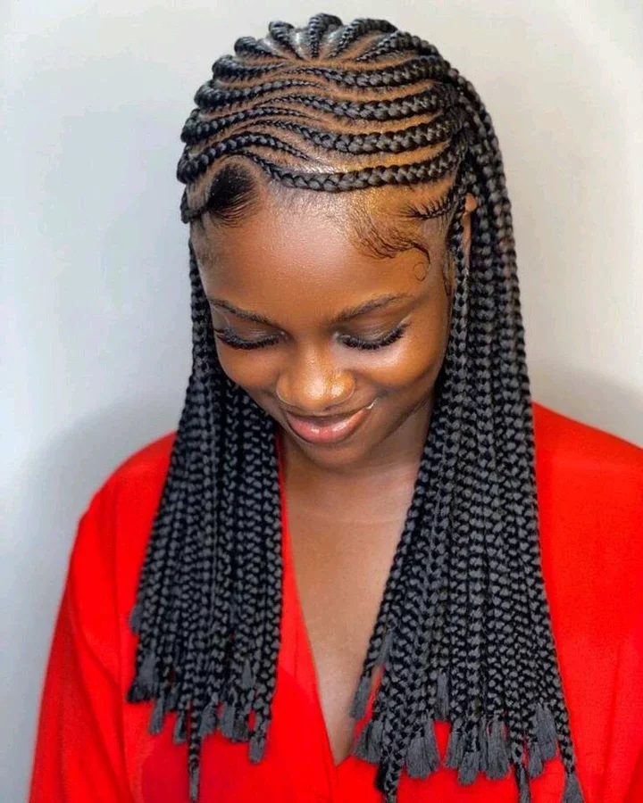 Ladies; Check Out Charming And Adorable Braids You Can Recreate This Easter.